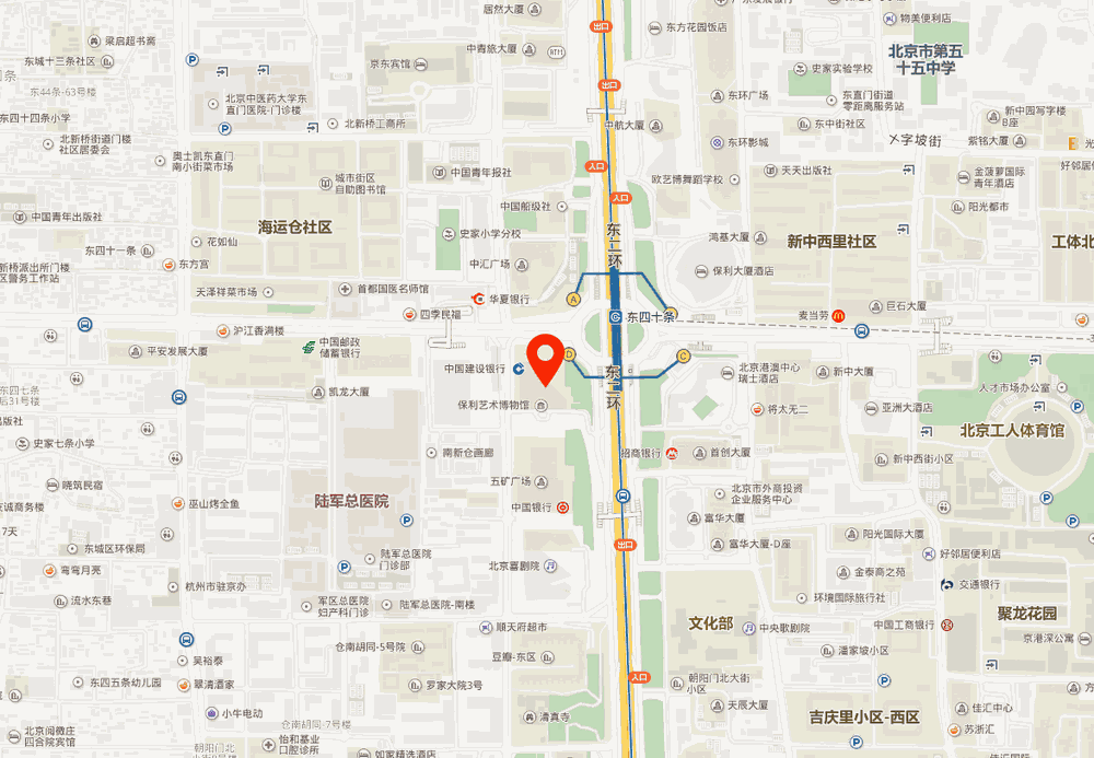 新保利大厦位置地图